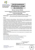 Avis de soutenance HDR Stanislas Frenkiel